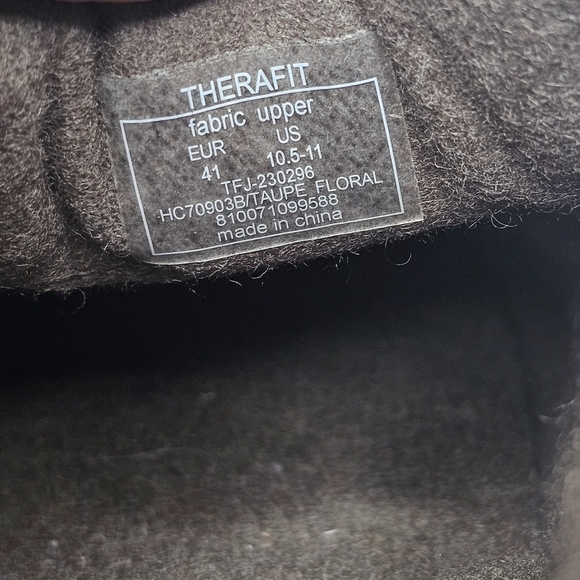 Therafit Angela Wool Slip-on Clogs, Women's Size 41/ 10.5-11 US - Picture 7 of 7